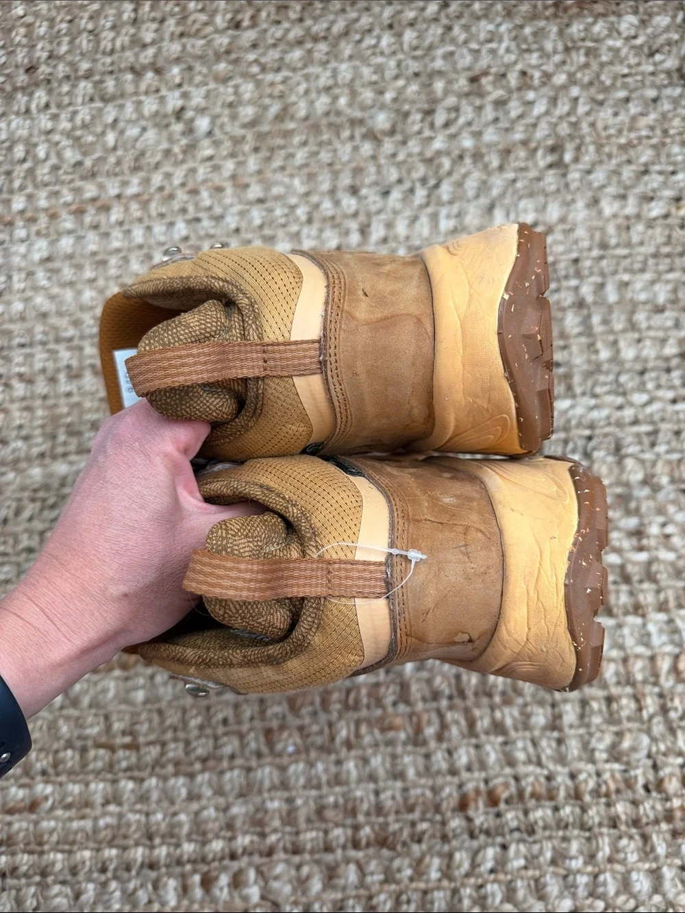 New Balance Hierro Waterproof Trail Boots in Tan/Brown